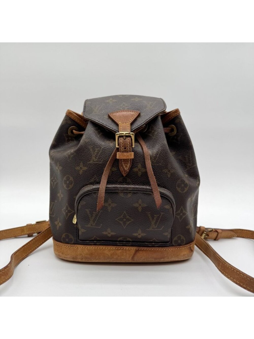 Louis Vuitton Backpack Mini Montsouris Monogram Brown